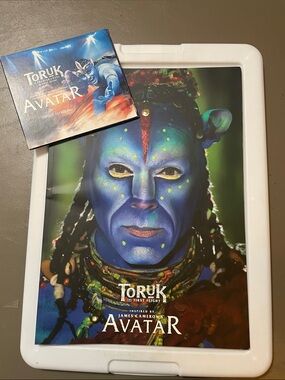 Cirque Du Soleil Toruk the First Flight souvenir program & DVD set ( retired )